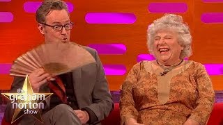 Miriam Margolyes Shocks With Story About Laurence Olivier  The Graham Norton Show [upl. by Lecia]