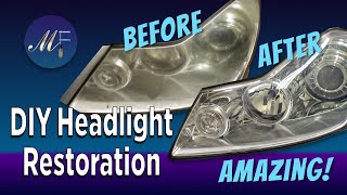 DIY How to restore headlights BMW Z4 using 3M restoration kit [upl. by Nenney522]