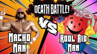 Macho Man VS KoolAid Man Death Battle Reaction [upl. by Koral]