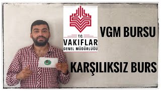 750₺ BURS  İLOKUL ORTAOKUL LİSE ÖĞRENCİLERİNE KARŞILIKSIZ BURS VGM BURS BAŞVURUSU  750₺ [upl. by Enattirb]