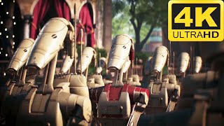 BATTLE OF NABOO CIS Battle Droids vs Galactic Republic  Star Wars Battlefront 2 PS5 4K HDR [upl. by Orfinger]