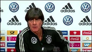 DFB Pressekonferenz mit Toni Kroos amp Joachim Löw 230319 [upl. by Ettenwahs251]