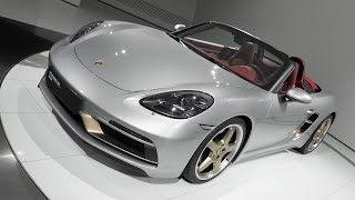 Porsche Boxster Anniversary Model 25 years 982  Midengine  Porsche Museum Stuttgart [upl. by Short]