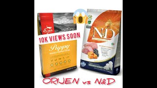 NampD Farmina Versus Orijen Dog Food Review  Best Premium Dog Food Honest Review  orijen review [upl. by Riamo]