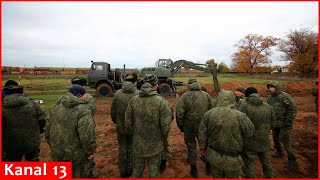 Belgorod is preparing for an attack of Ukraine Russians are digging trenches and building barriers [upl. by Adnorrehs415]