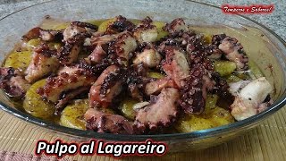 PULPO AL LAGARERO bañado de aceite de oliva  receta portuguesa [upl. by Seafowl]