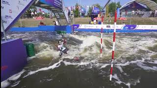 76 MISTRZOSTWA POLSKI SENIORÓW W SLALOMIE KAJAKOWYM i 6MISTRZOSTWA POLSKI KAYAK CROSS [upl. by Alilahk]