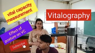 vitalography vital capacity measurement [upl. by Martel351]