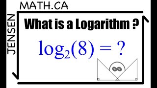 What is a LOGARITHM jensenmathca [upl. by Xuaeb]