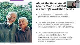 Nurturing Mental Wellness in Older Adults Accessing Resources and Supports [upl. by Hazeghi]