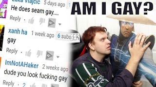 Reading Mean Comments 35000 Subs Special AM I GAY [upl. by Threlkeld]