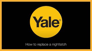 How to replace a Yale nightlatch [upl. by Adarbil]