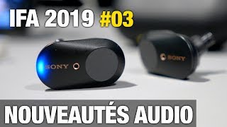 IFA 2019 3 Huawei Audio Technica Sony Master amp Dynamic Braun Jabra Adidas [upl. by Dodds620]