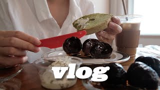 vlog 🌰보늬밤 만들다 손 짤릴 뻔한 썰 푼다 압구정 로데오 맛집 오르조르브텀 🥩저스트스테이크 미뉴트빠삐용 터는 일상 브이로그 [upl. by Ahsiemaj146]