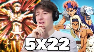 TIZIANO amp SQUALO  JJBA Part 5 Episode 22  Opening amp Ending Reaction [upl. by Vary61]