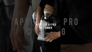 Apresso A1 Pro Cleaning การทำความสะอาด coffee coffeegrinder thailand homecafe บดกาแฟ [upl. by Potter177]