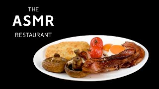 The ASMR Restaurant Role Play Luxury Breakfast [upl. by Einnor]