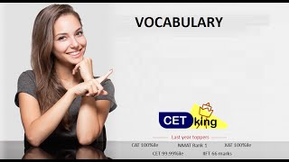 Vocab Synonyms Antonyms tricks shortcuts by Cetking [upl. by Welles]