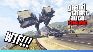 GTA ONLINE  JAG KÖR EN MÖRDARROBOT [upl. by Anaeco]