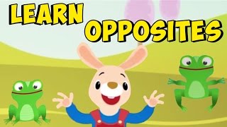 Introducing Opposites  Harry The Bunny  BabyFirst TV [upl. by Yadroc]