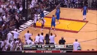 2011 NBA Finals Miami Heat V Dallas Mavericks Game 2 [upl. by Adnorrahs]