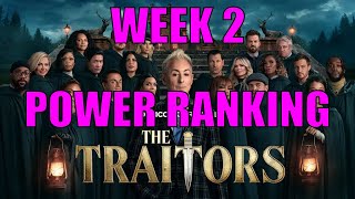 The Traitors Season 2 Power Ranking Week 2 [upl. by Sussman817]