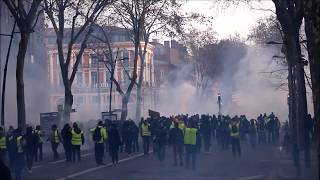 GILET JAUNE TOULOUSE ACTE 10 LE 19 01 19 [upl. by Millie]