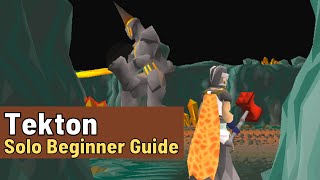 Tekton Solo Guide  Chambers of Xeric OSRS [upl. by Gnilrad]