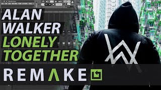 Alan Walker amp Avicii ► Lonely Together Remake  FL STUDIO  Free Download [upl. by Slavic]