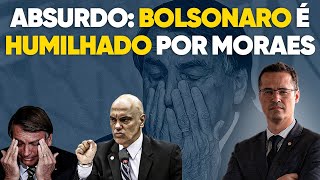 Bomba Alexandre de Moraes faz de tudo pra humilhar Bolsonaro mas direita reage [upl. by Will]