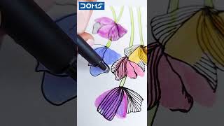 MILDLINER DualTip Brush Pen Swatches [upl. by Held]