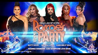 Marina amp Morphine  Roscoes RuPauls Drag Race All Stars 9 Viewing Party [upl. by Ciccia]