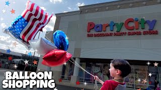 PARTY CITY IS OPEN Balloon Shopping Graduation amp American Flag Balloons Memorial Day 2020 [upl. by Francesco861]