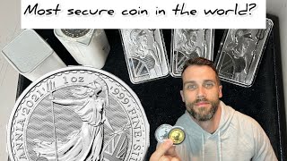 Silver Britannia most secure coin in the world [upl. by Deevan]