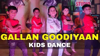 Gallan Goodiyaan Dance Cover  Dil Dhadakne Do  Kids Dance Video  Bollywood Easy Dance Step [upl. by Aramo839]