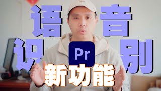 Premiere Pro 2022教程：使用新的语音识别功能快速添加字幕  简单易学 [upl. by Ahsenad191]