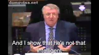 Seselj at the Hague English subtitles [upl. by Fleischer]