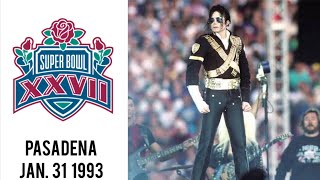 Michael Jackson  Super Bowl XXVII Halftime Show January 31 1993 [upl. by Pevzner164]