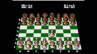 The Chessmaster SNES Newcomer 1 in 2400 [upl. by Ahkihs]