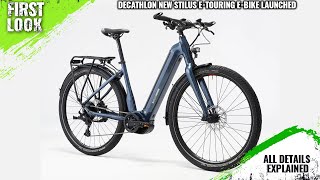 Decathlon Stilus ETouring ebike Launched With 130 Km Range  Explained All Spec Features And More [upl. by Moll156]