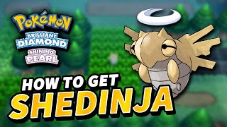 How to get SHEDINJA  Pokemon Brilliant Diamond amp Shining Pearl [upl. by Yanad]