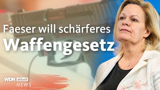 Nach Amoklauf Kommt jetzt ein schärferes Waffengesetz  WDR Aktuelle Stunde [upl. by Bernette263]