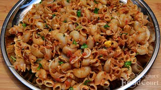 Egg Macaroni Egg Pasta Indian Style Macaroni Pasta [upl. by Bolling993]