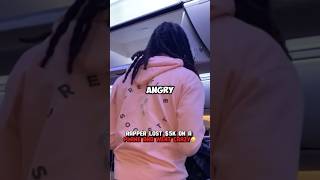 Rapper Lost 5000 on a Plane And Went CRAZY😳 [upl. by Elizabet]