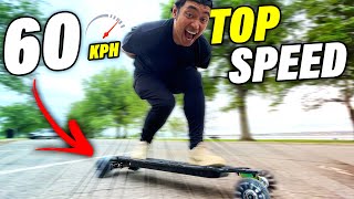 Their BEST Electric Skateboard for SPEED  Ownboard Zeus Pro [upl. by Borg]