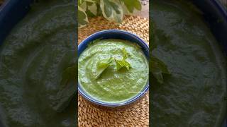 धनिया पुदीना की chutney  Chutneys Of India  Coriander amp Mint chutney recipe shortsfeed recipe [upl. by Boycie]