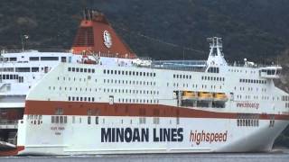 Cruise Europa  Minoan Lines  NetFerrycom [upl. by Koblick]