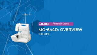 JUKI MO644D Overview [upl. by Enailil213]