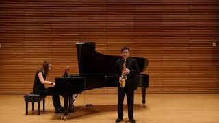 Creston Saxophone Concerto op 26 Movement 1 [upl. by Sabsay]