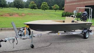 Skimmer Skiff 146quot by Big Franks Outdoors [upl. by Elleirb408]